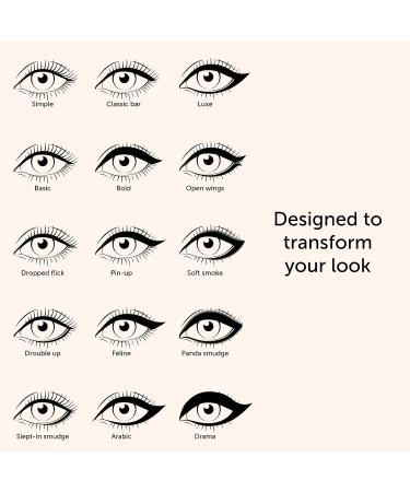 KL Killer Lashes Black Liquid Eyeliner Pen - Felt Tip for Natural & Statement Looks 0.07 Fl Oz - Buy Online on GoSupps.com