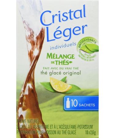 Crystal Light Iced Tea Singles 26g (12 Boxes of 10 Packets) & Raspberry Peach Singles 54g (12 Boxes of 10 Packets) - Buy Online on GoSupps.com