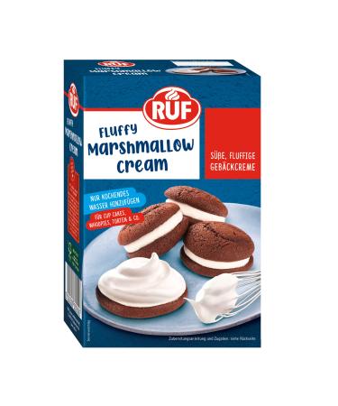 Call fluffy marshmallow cream foam sugar cream as a sweet spread or fluffy pastries for cake & cupcakes quickly prepared 1 x 200g - Buy Online on GoSupps.com