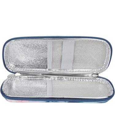 Insulin Carrying Travel Case Watertight Insulin Cooler Travel Case Insulin Cooler Bag Multi Layers Zipper Closure Insulin Supplies Travel Case Without Ice Packs (Pink) - Buy Online on GoSupps.com