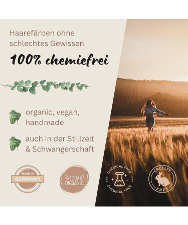 Thats me organic Professional Plant Hair Color Set - Warm Chestnut Brown | Organic Chemical-Free Hair Coloring Safe for Pregnancy & Breastfeeding - Buy Online on GoSupps.com