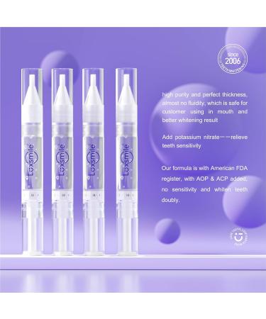 Premium Teeth Whitening Kit with LED Light - Pro Whiteners 4 Gel Pens & 2 Mouth Trays for Sensitive Teeth - Fast Shipping Internationally - Buy Online on GoSupps.com