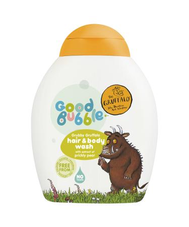 Good Bubble Gruffalo Kids Hair & Body Wash - 250ml Tear-Free Kids Body Wash - Sulphate Free Body Wash with Prickly Pear 250 ml (Pack of 1)
