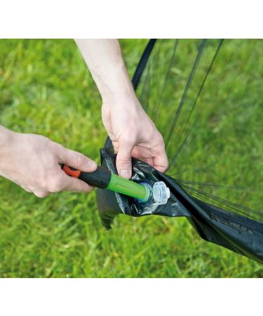 Infactory Moskitonetz Umbrella - Premium Mosquito Net for Parasols (330x250 cm) | 220 Mesh Black Mosquito Protection - Buy Online on GoSupps.com