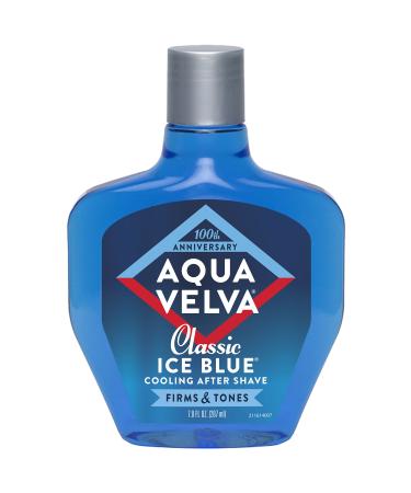 Aqua Velva After Shave, Classic Ice Blue, Soothes, Cools, and Refreshes Skin, 7 Ounce 7 Fl Oz (Pack of 1)
