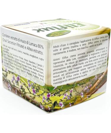  farmaflor Eliflux Face and Body Cream with Snail Mucus Extract - 50 ml 80% Snail Mucus Extract (Snail Secretion Filtrate) and Nutrient Regenerating Extract - Buy Online on GoSupps.com