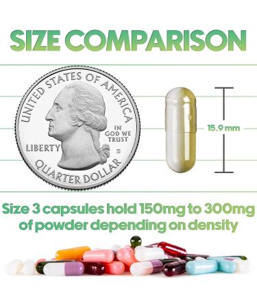 XPRS Nutra Vegan Size 3 Separated Capsules - 100 Count | Premium Clear Empty Capsules for DIY Supplement Filling - Buy Online on GoSupps.com