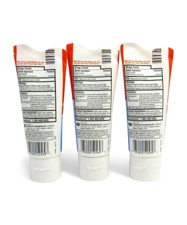 Colgate Kids 3-Pack Mild Bubble Fruit Flavor Toothpaste - Fluoride Protection for Cavity & Enamel, 3.5 oz - Buy Online on GoSupps.com