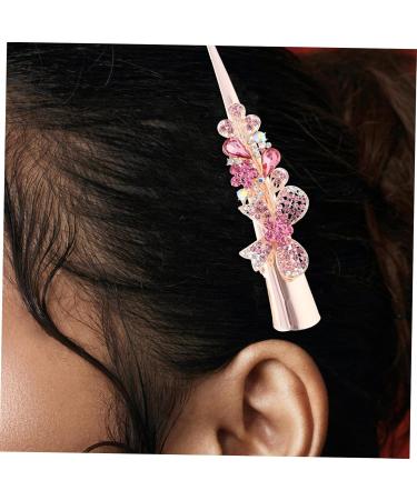 minkissy hair barrettes hair clips hair accessories clip ins rhinestone hairpins hair decoration clips for hair hairpin for women large barrette large hairpins grace women's Metal decorate - Buy Online on GoSupps.com