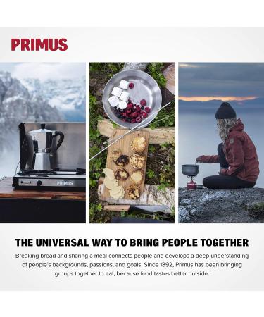 Primus CampFire Serving Kit: Stainless Steel Plates, Bowl, and Silicone Lid for Camping - Buy Online on GoSupps.com