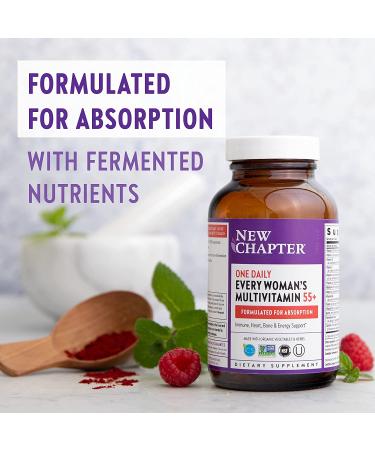 New Chapter 55+ Every Womanâ€™s One Daily Multivitamin - 96 Vegetarian Tablets for Optimal Health - Buy Online on GoSupps.com