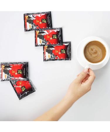 TRUNG NGUYEN G7 3-IN-1 Instant Coffee - Strong Vietnamese Coffee with Non-dairy Creamer and Sugar - 50 Sachets, Traditional Flavor and Aroma - Buy Online on GoSupps.com