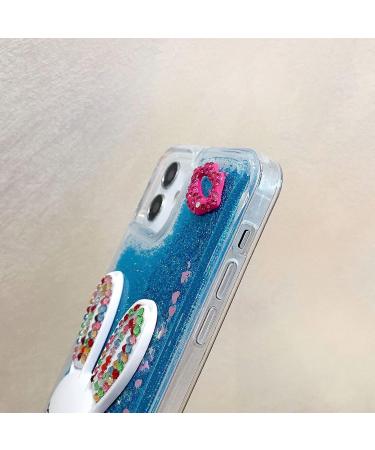 Miagon Liquid Quicksand Case for Samsung Galaxy A32 5G Glitter Floating Sparkle Bling Transparent Diamond 3D Cute Case with Kickstand Rabbit Blue Samsung Galaxy A32 5G Rabbit Blue - Buy Online on GoSupps.com