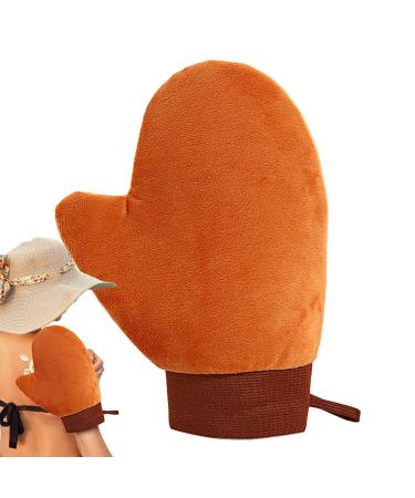 Self Tan Mitt Applicator Reusable Tan Glove Smooth Sun Cream Applicator Tanning Applicators Massaging Ideal For Even SelfTan Application Without Streaks Or Mess On Hands