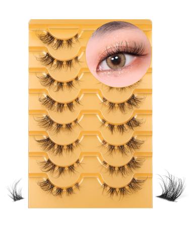 ALICE D Wispy Faux Mink Cat Eye False Eyelashes - 8 Pairs - Buy Online on GoSupps.com