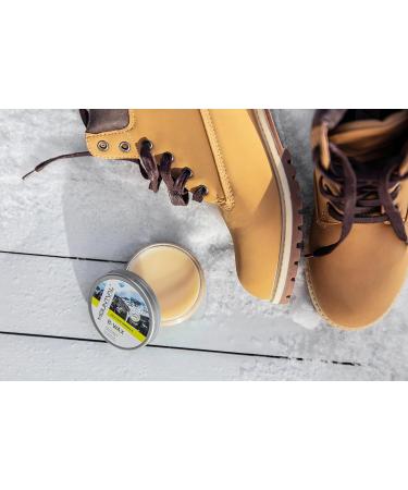 Mountval B-Wax Waterproofing Wax 100ml - Transparent Natural for Leather Shoes & Boots - Buy Online on GoSupps.com