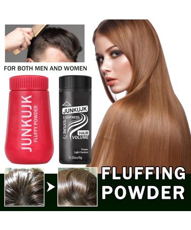 2PCS Hair Styling Powder Long-lasting Hold Fluffy Styling Powder Keep Hair Soft & Fluffy All Day Oil Control Refreshing Hair Texture Volume Powder for Men and Women - Buy Online on GoSupps.com