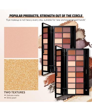 ONLYOILY 16 Colors Eyeshadow Palette - Matte Shimmer & Glitter Makeup for Stunning Eye Looks | International Shipping - Buy Online on GoSupps.com