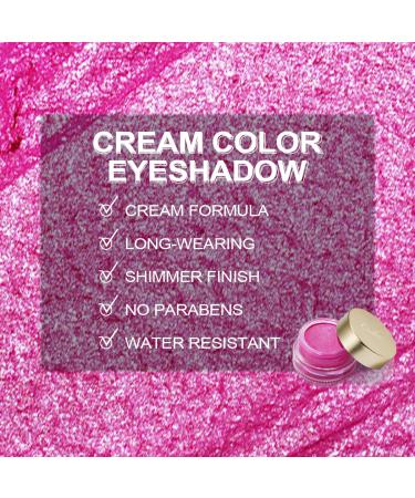 Oulac Hot Pink Glitter Eyeshadow - Highly Pigmented, Waterproof & Long Lasting Eye Shadow for Women - Multi-use Shimmer Glitter Makeup - 0.42 oz (09) Pink - Buy Online on GoSupps.com