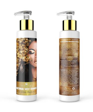 Organic Self Tanner for Flawless Dark Skin | Thermalabs Dark Fake Tan | Self Tanning Lotion for Face & Body - 4.7 oz - Buy Online on GoSupps.com