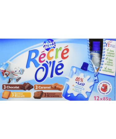 Récré O'lé Quadri Dairy Snack Chocolate/Caramel Flavour Biscuit/Brownie Flavour 1kg