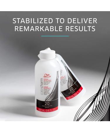 COLORCHARM 40 Volume Cream Hair Color Developer - Optimal Gray Blending & Rich Multi-Dimensional Results - 3.6 Fl Oz - International Shipping Available - Buy Online on GoSupps.com