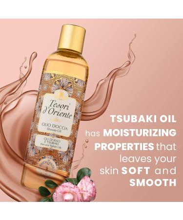 Tesori d'Oriente Rice & Tsubaki Oil Bath/Shower/Cleansing Body Oil for Women - 8.45 fl oz - Made in Italy - Buy Online on GoSupps.com