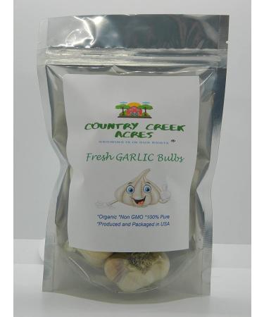 Fresh California Softneck Garlic Bulb - 20 Pack for Planting and Growing Your Own Garlic - Buy Online on GoSupps.com