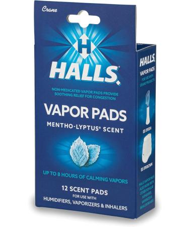 Crane Halls Scented Vapor Pads for Humidifier Mentho-Lemon 12 Count and Mentho-Lyptus 12 Count Lemon + Lyptus 12 Count (Pack of 1) - Buy Online on GoSupps.com