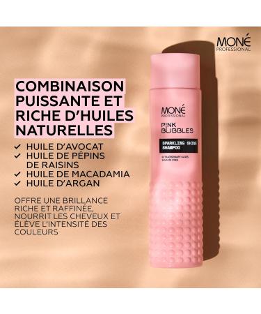 MON PROFESSIONAL - Shampoo for Colored Hair Intense Shine (2x300ml) - Fixation and Protection of colors - Sulfate-free - Harmful Silicone-free - Nourishes and Hydrates - All hair types - - Buy Online on GoSupps.com