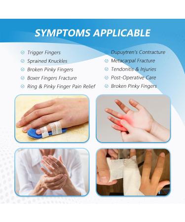 Joingood Finger Track - Small Finger & Wrist Rail for Broken Fingers Arthritis Relief | Fits Left & Right Hand (Mesh L/XL) - Buy Online on GoSupps.com