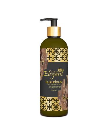 Elegant Arabian Oud Luxurious Lotion 480ML Hand & Body Lotion for Dry & Normal Skin Intensive Daily Moisturiser For Soft Skin | Repairs Dry Skin