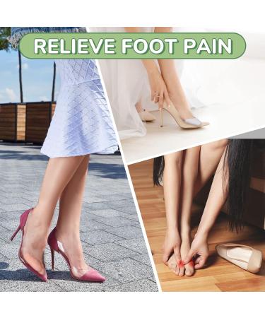 4 Pairs Toe Protectors with Metatarsal Pads - Silicone Toe Sleeves for Comfort & Protection from Calluses & Blisters - Available in White & Nude for Men & Women - Buy Online on GoSupps.com