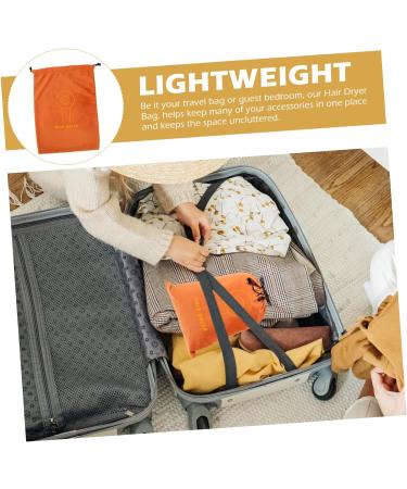 MAGICLULU 4pcs Hair Dryer Storage Bag Travel Hairdryer Hair Dryer Organizer Handbag Organizer Inserts Hair Blower Bag Anti-Scratch Bag Shopping Bag Organizer Flannel Suede Drawstring Manager - Buy Online on GoSupps.com