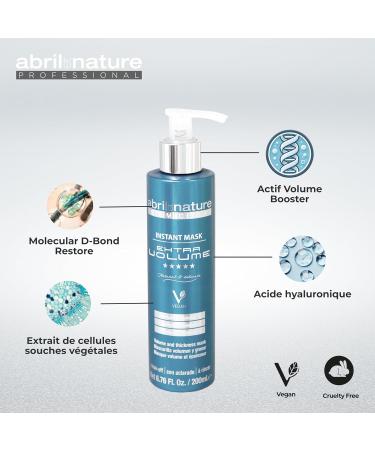 abril et nature - Instant Mask Age Reset - Masque Hydratant pour les Cheveux - 1000 ml - Pour Cheveux Fins et Tr s Fins - Soin des Cheveux aux Cellules Souches - Produit V gan - Booster le Volume - Buy Online on GoSupps.com
