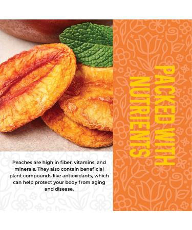 Dried Peaches 1lb - Unsweetened, Extra Fancy California Grown, Non-GMO 16oz - Buy Online on GoSupps.com
