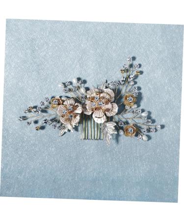 FRCOLOR comb hair jewels for women bridal hair clip hair claw clips for women pearl hair barrettes pearl headpiece goody hair clips for women Hair Side Hair up Miss alloy modeling - Buy Online on GoSupps.com