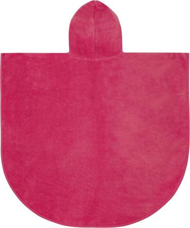 Normani Children's Bath Poncho - Cotton Hooded Towel for Toddlers | Pink Bathrobe 55x70 cm - Buy Online on GoSupps.com