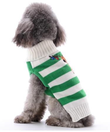 Abrrlo Christmas Dog Sweater Warm & Fashionable Winter Knit for Pets | Perfect Gift for Holiday Vacations and Parties - Buy Online on GoSupps.com