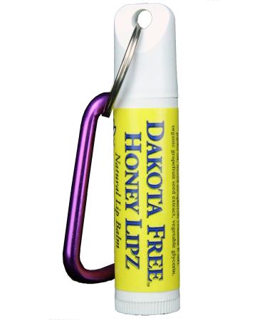 Dakota Free Honey Lipz Lip Balm .15 oz with belt clip