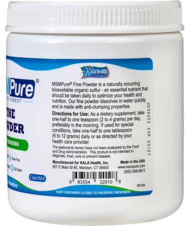 KALA HEALTH MSMPure Starter Bundle with MSM Fine Powder 1lb MSM Muscle & Joint Cream 2oz and MSM Gel with Organic Aloe 8oz - Buy Online on GoSupps.com