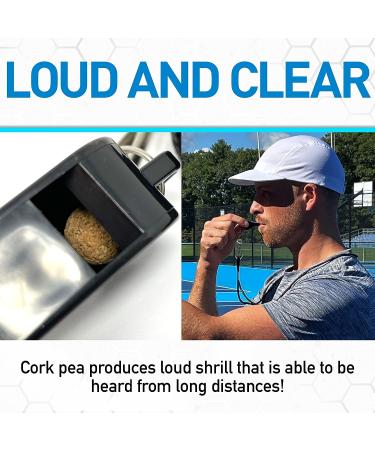 Franklin Sports 3134 Plastic Whistle with Lanyard - Assorted Colors - Buy Online on GoSupps.com