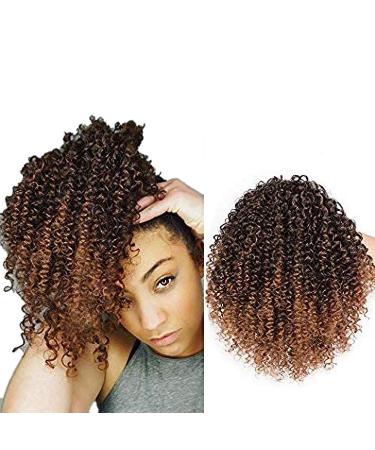 Drawstring Puff Afro Kinky Curly Ponytail African American Short Wrap Synthetic Clip in Ponytail Hair Extensions