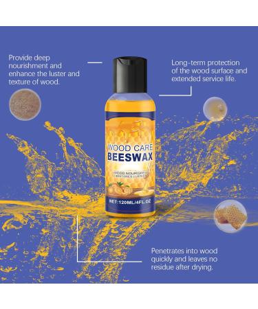 2024 New Natural Micro-Molecularized Beeswax Bees Wax Furniture Polish and Cleaner Wood Cleaner and Polish Furniture Beeswax Spray for Furniture Care Polishing (1pcs) - Buy Online on GoSupps.com