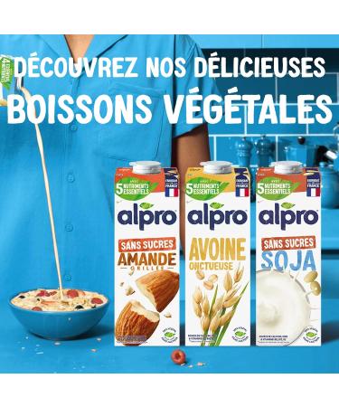 Alpro - Boisson v g tale - Soja - 1L - Lot de 4x1L 1 l (Lot de 4) - Buy Online on GoSupps.com