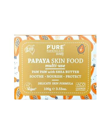 P'URE PAPAYACARE Papaya Baby Skin Food 3.53oz - Natural Nourishing Formula - Buy Online on GoSupps.com
