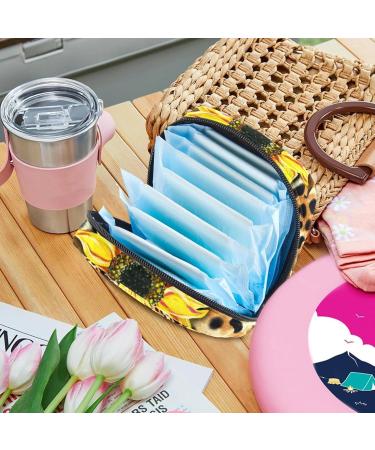 White Marble Sanitary Napkin Storage Bag | Portable Period Bag for Women & Teens | Menstrual Cup Holder | Breastfeeding Essentials | Pack of 1 - Buy Online on GoSupps.com