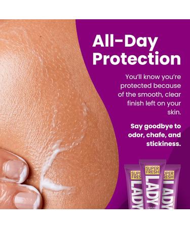 Super Fresh Lady Parts | Full Body & Private Parts Deodorant For Women | INVISIBLE CREAM for Privates Body & Skinfolds | Stop Odor & Stay Fresh|Aluminum Free Feminine Hygiene | Lightly Scented | 4oz Invisible Lotion 1 Pack - Buy Online on GoSupps.com