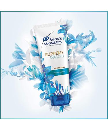 Head & Shoulders Anti-Dandruff Conditioner Supreme Smooth for Smooth Hair with Argan Oil 3x220 ml - Buy Online on GoSupps.com
