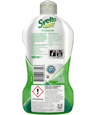 Buy Svelto Concentrate Lemon 450 ml - International Shipping Available | Premium Quality Cleaning Liquid - Buy Online on GoSupps.com